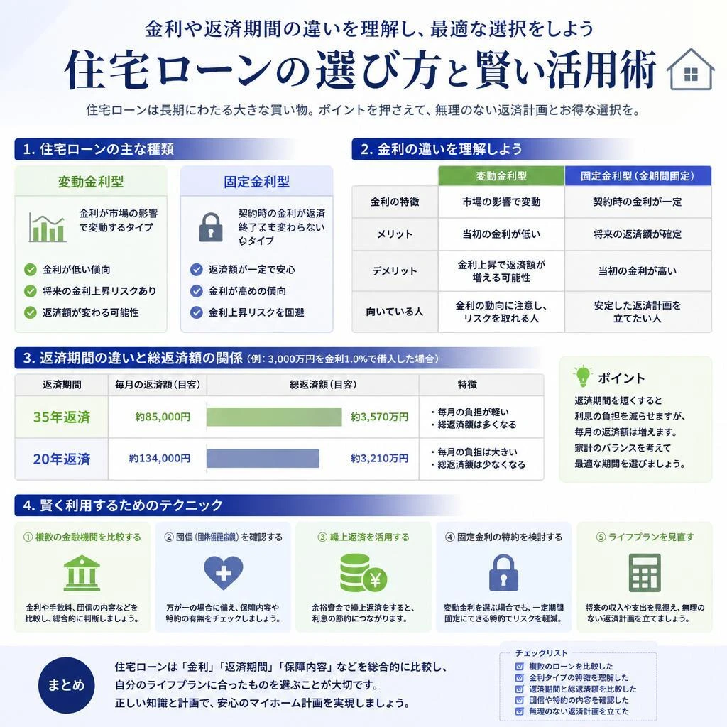 5. 賢いローンの選び方
